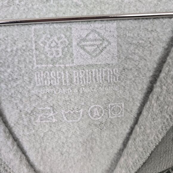 Bissell Brothers Brewing Pullover Hoodie Sweatshirt Wmns Small Green Drawstring - Picture 3 of 8